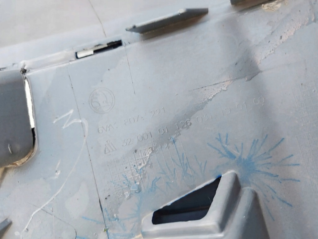 фото №12, Skoda fabia 4 iv 6va 21- бампер передний перед