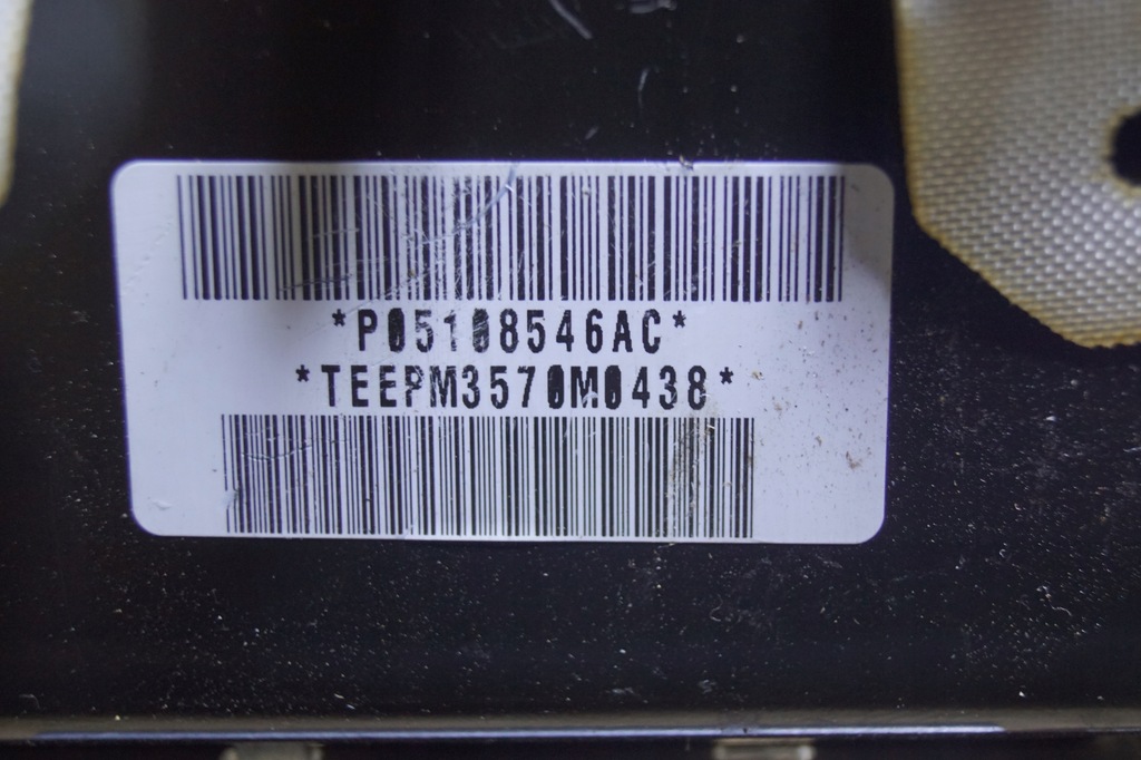 фото №8, Подушка подушка безопасности пассажира jeep compass i lift p05108546ac