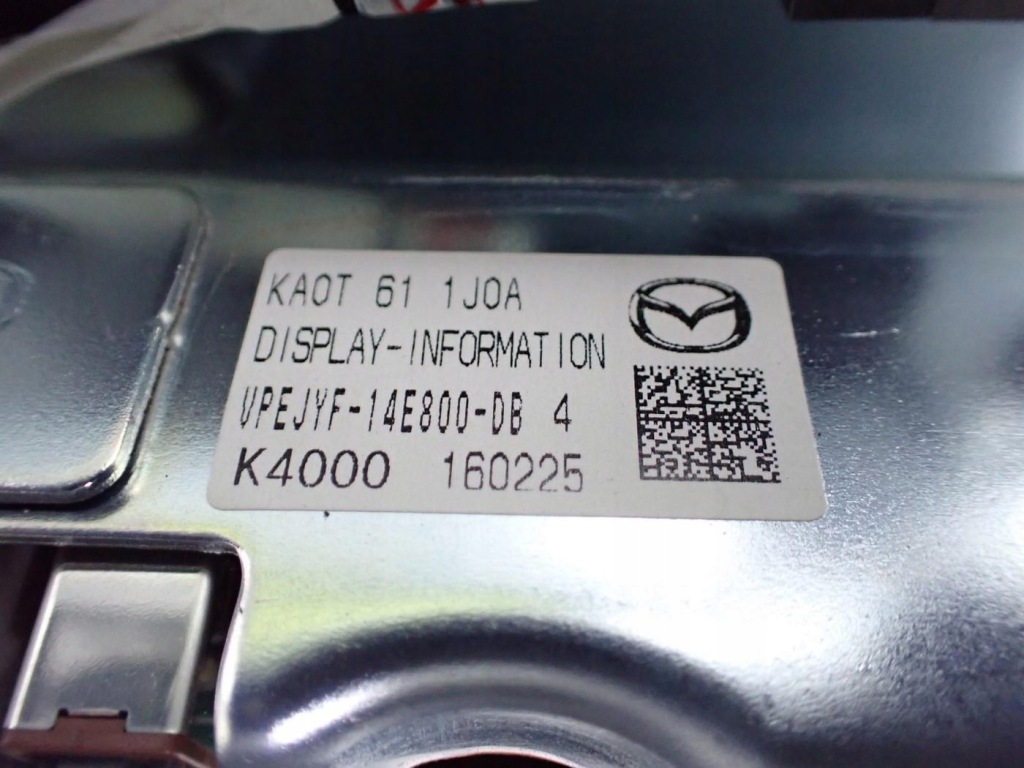 фото №9, Радіо навігація navi дисплей europa ka0h-669g0 mazda cx-5 cx5 lift 16r