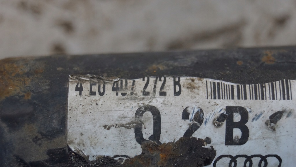 фото №7, Приводной вал правый перед vw phaeton 6.0 w12 4e0407272b