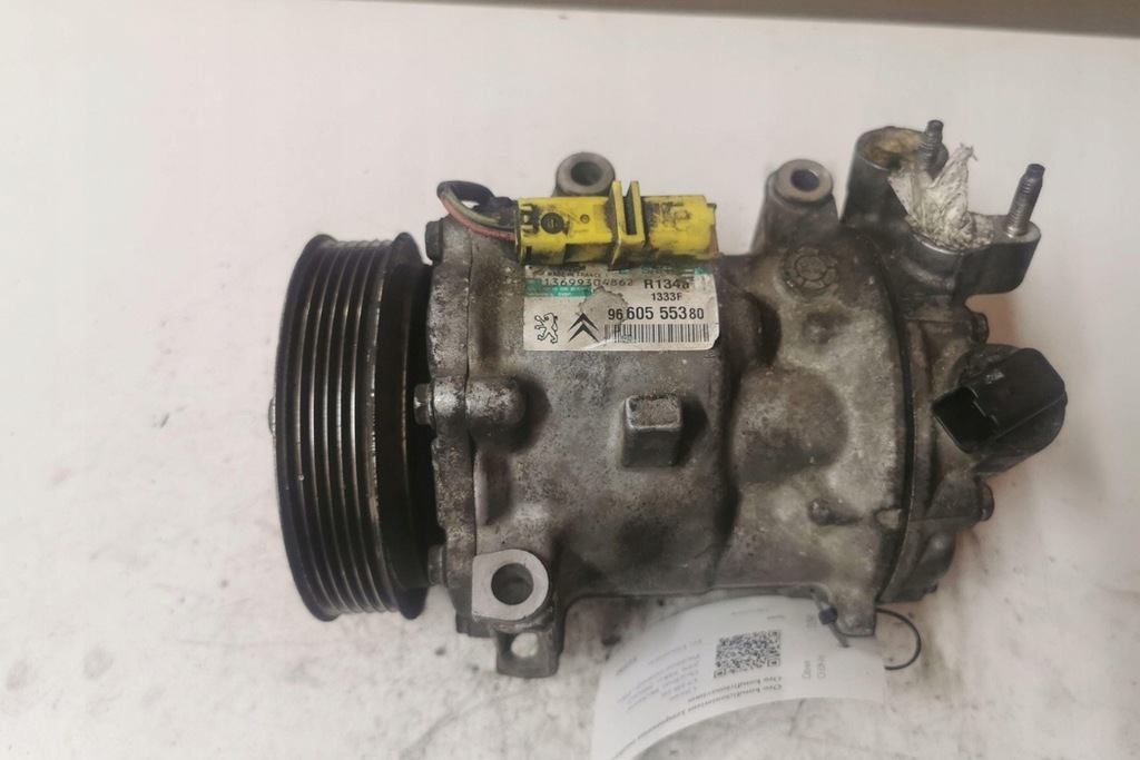 фото №7, Компрессор кондиционера citroën c5 ii break re_ 9660555380 2.0l дизель