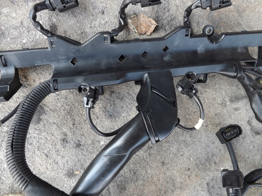 фото №15, Mercedes w203 2.2 cdi електропроводка джгут двигуна a6111500333