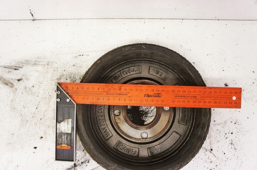 фото №11, Oq054+ ford transit courier 1.5d тормозные барабаны задняя kpl