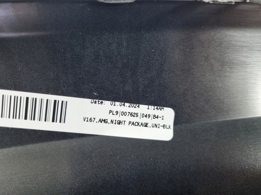 Mercedes gle w167 amg dyfuzorchrom бампера задний  a1678852803 Цена