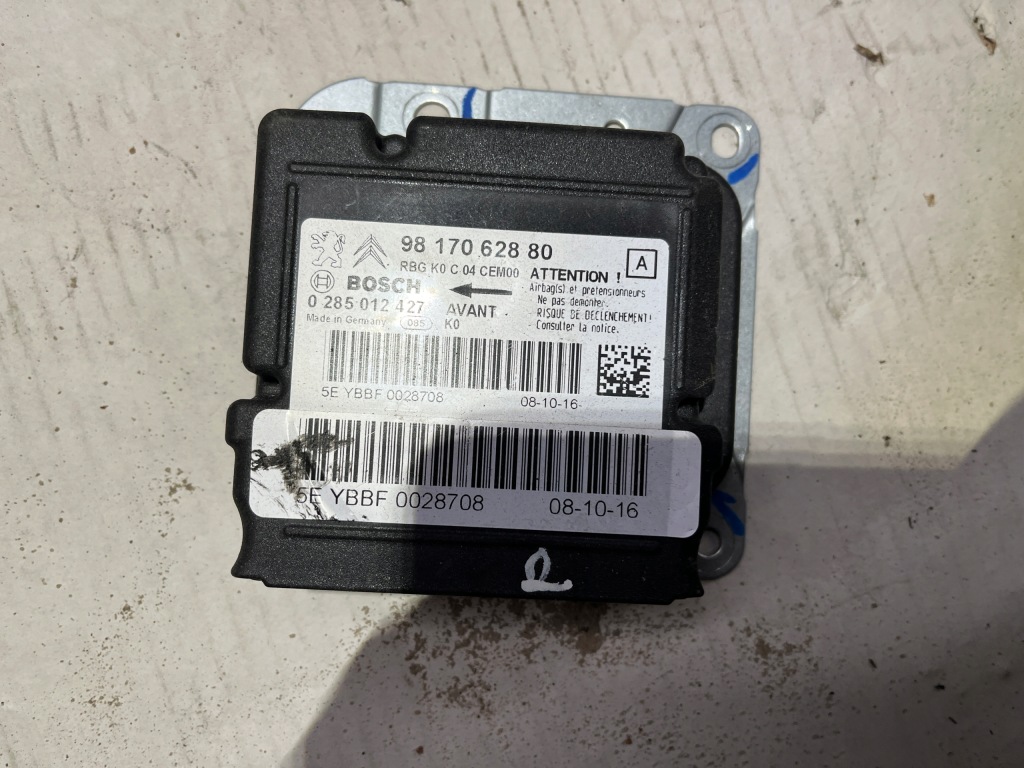 фото №1, Датчик подушка безпеки expert jumpy proacy vivaro c 16- 9817062880
