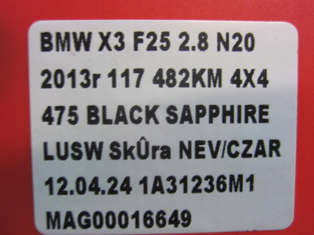 фото №13, Bmw x3 f25 x4 f26 амортизатор поворотный кулак рычаг правый рычаги 6796316