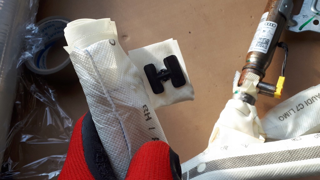 фото №14, A6 c7 4g шторка безопасности подушка безопасности правая sedan 4g5880742c