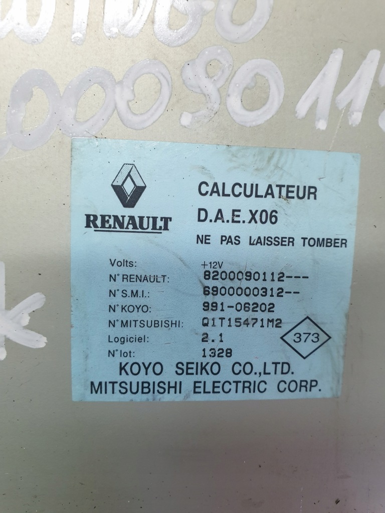 фото №3, Модуль підсилювача renault twingo 8200090112