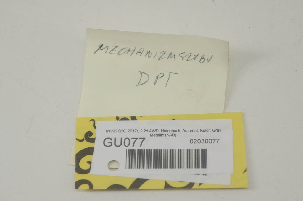 фото №7, Gu077 infiniti q30 механизм стекло дверь правый задняя