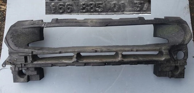 фото №1, Абсорбер бампера перед mercedes ml 166 w166 1668850137