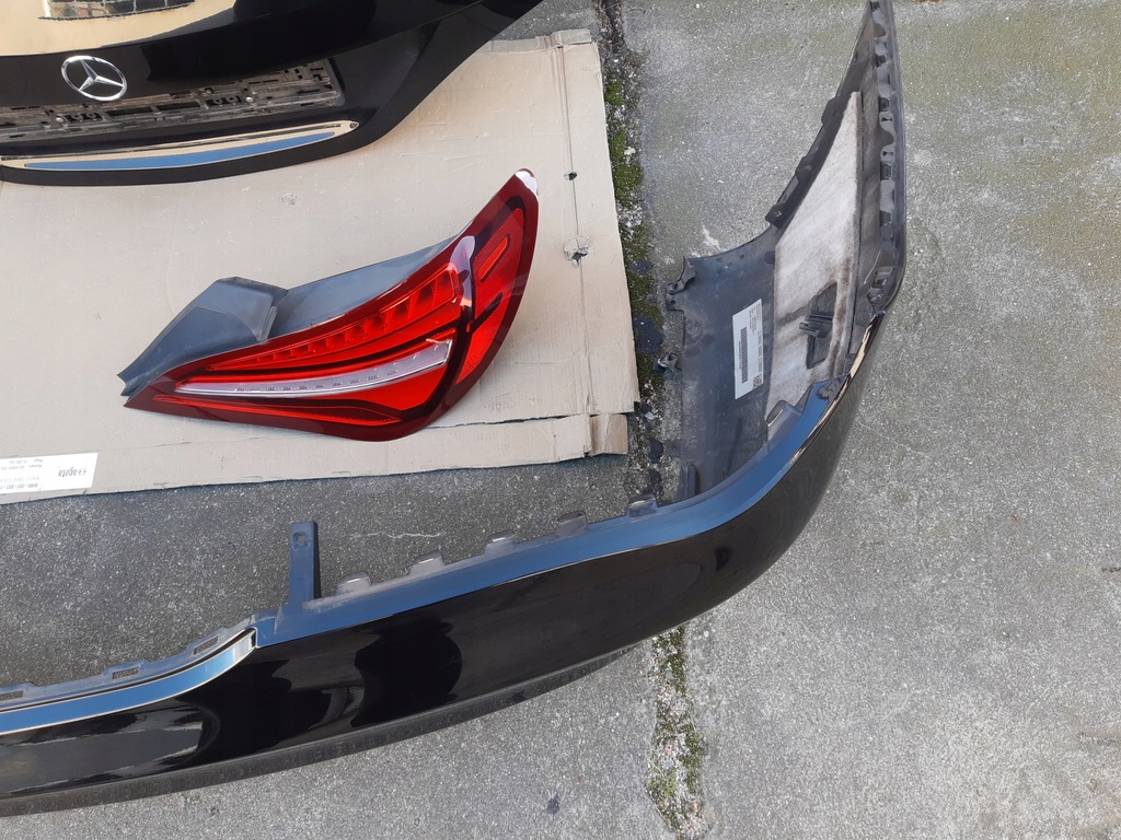 фото №11, Mercedes cla w117 lift shooting brake 696 кришка багажника бампер задня лампа права