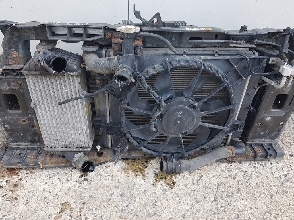 фото №4, Hyundai i30 ii 12-16r 1.6 crdi pas передний радиатор вентилятор
