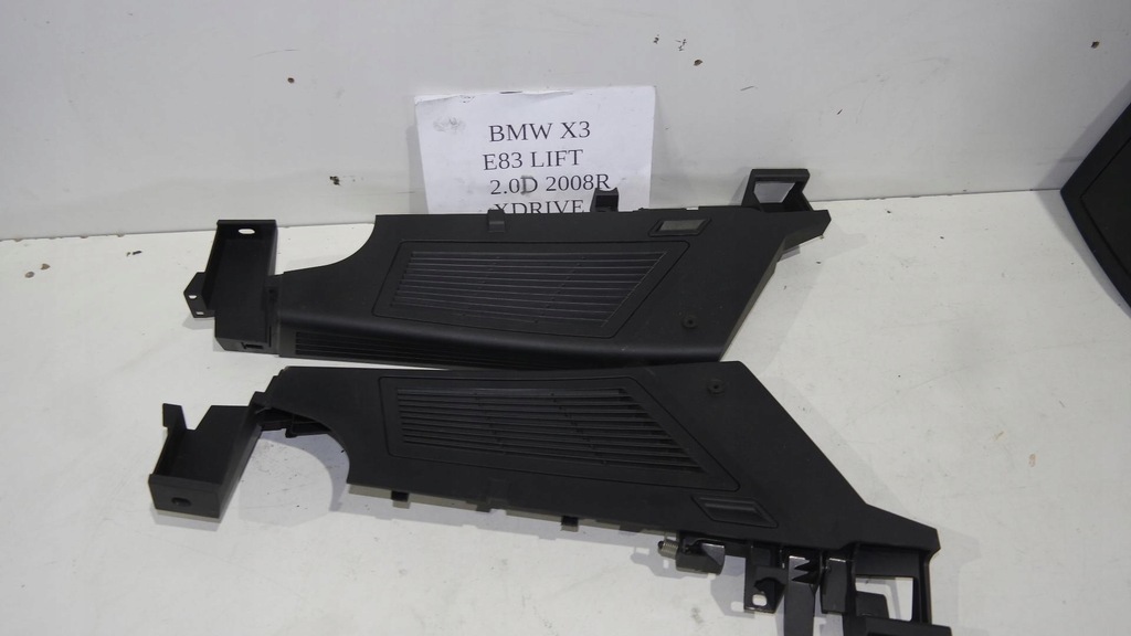 фото №1, Пластик оббивка обшивка салону bmw x3 e83