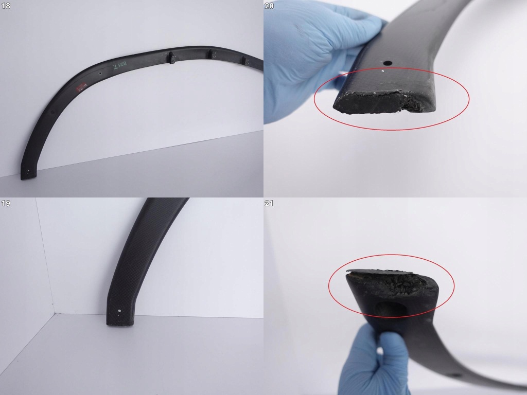 фото №10, Ferrari 599 gto спойлер молдинг бампер карбон