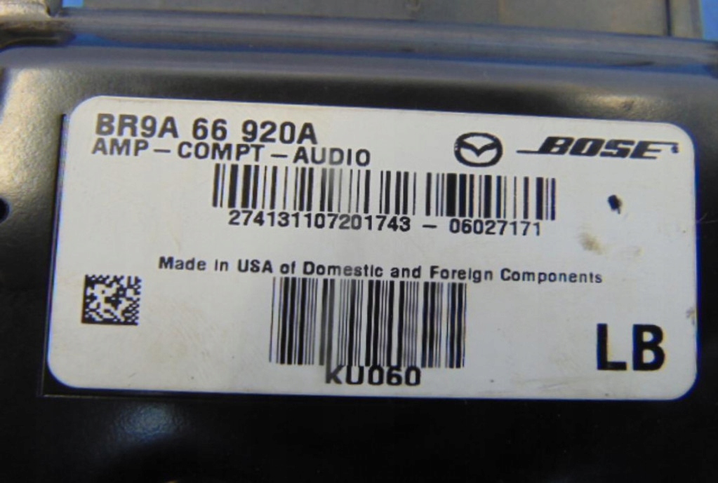 фото №5, Mazda 3 ii усилитель радио ku060