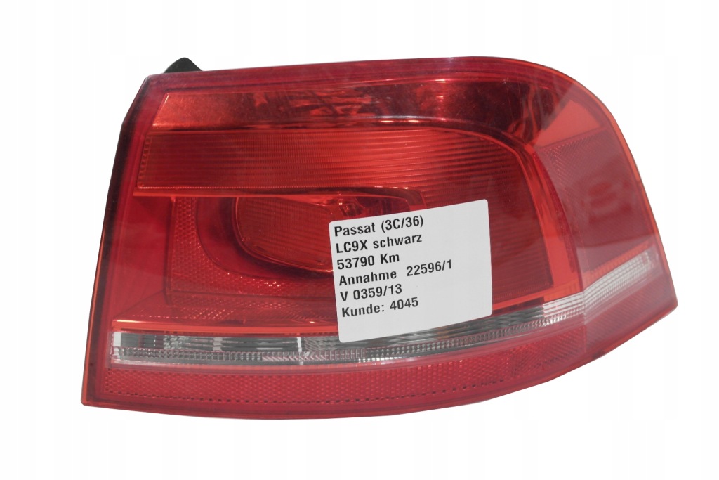 фото №1, Vw passat b7 kombi лампа права задня 3af945096
