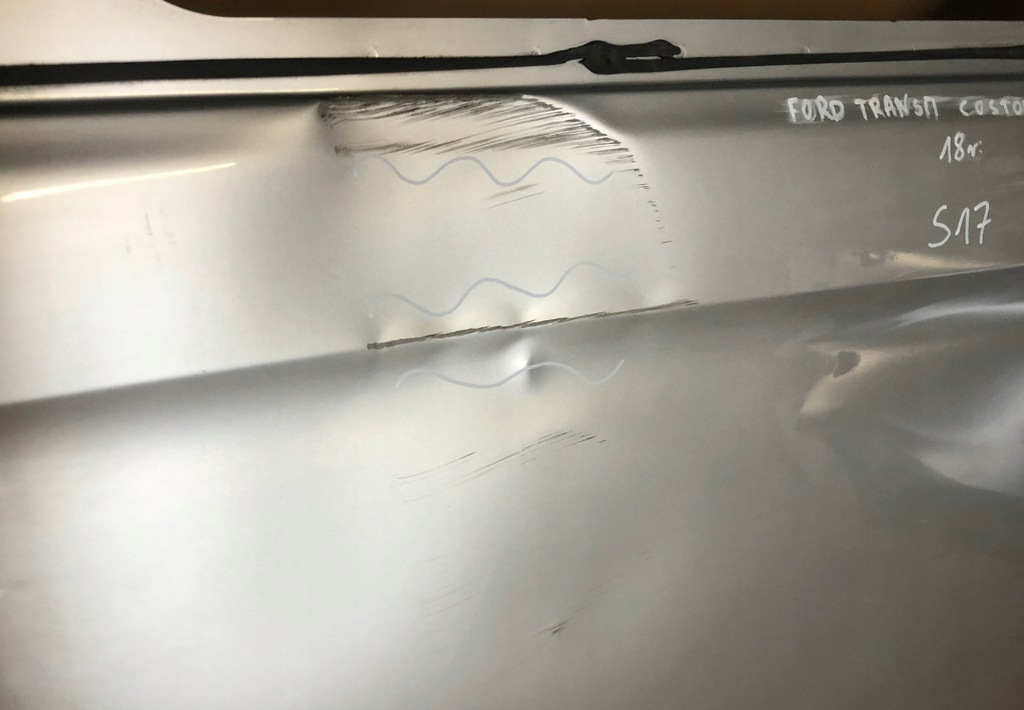 фото №6, Распродажа дверь ford transit custom 2017- дверь правое боковой сдвижные