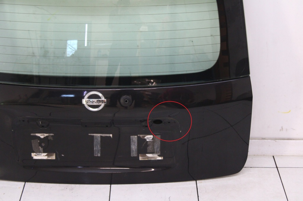 фото №6, Nissan note e11 06r- крышка багажника багажника задняя задняя z11