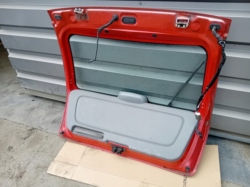 фото №6, Крышка багажника багажника задняя kombi kia rio i