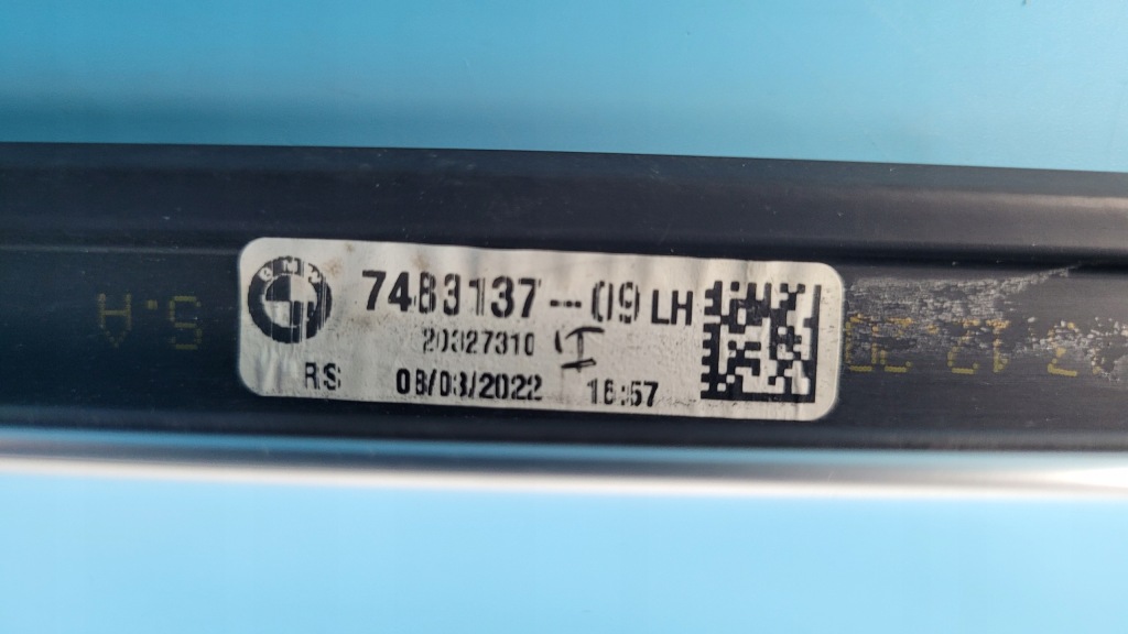 фото №15, Bmw 2' f44 gran coupe 22r молдинг дверь левый задняя 7483137 7483137-09