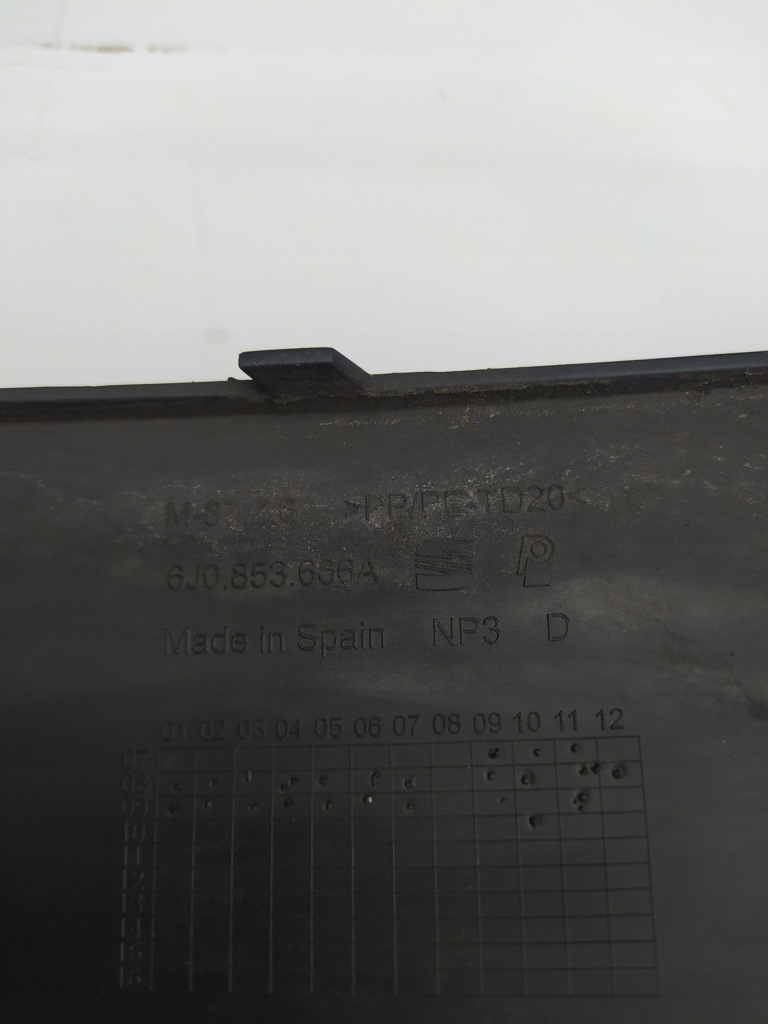 фото №6, Решётка решётка радиатора бампера левая правая - seat ibiza iv