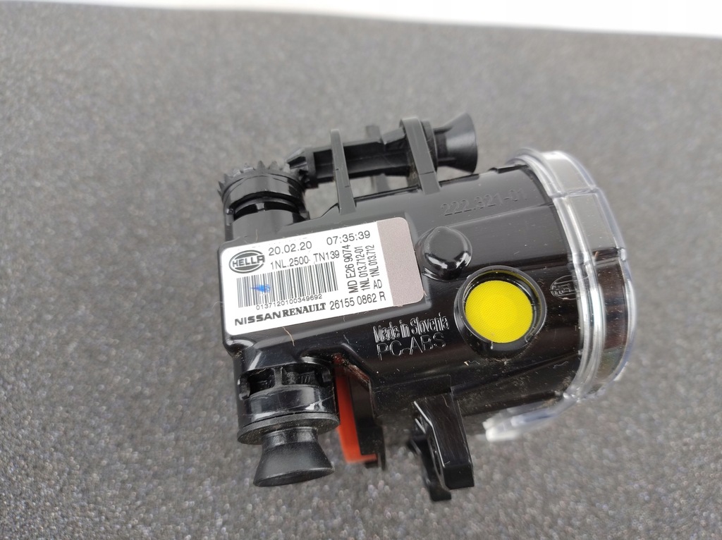 фото №3, Левый противотуманная фара led drl hella renault clio scenic koleos 19-24r k124/a91