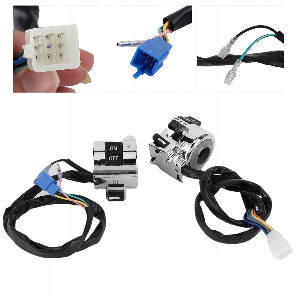 фото №9, Пара повітропровід motocykla кнопка керування