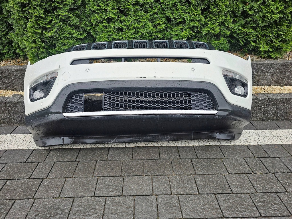 фото №4, Jeep compass ii бампер перед kompletny pod радар pdc