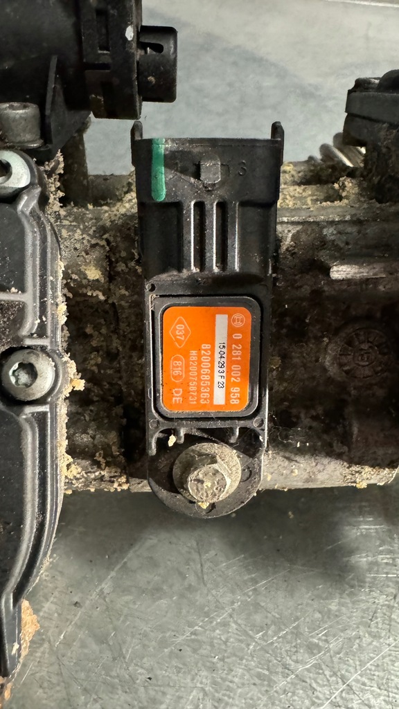 фото №7, Renault master iii movano b nv400 trafic iii дроссельная заслонка egr датчик клапан