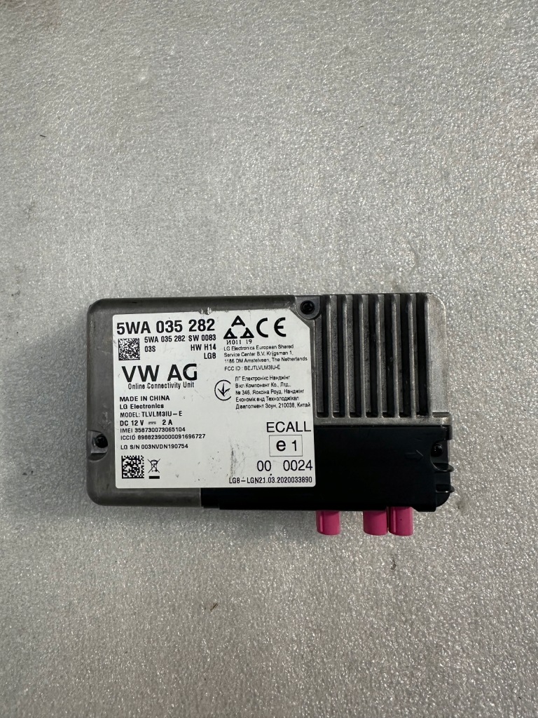 Купити ! модуль послуг online vw audi 5wa035282!