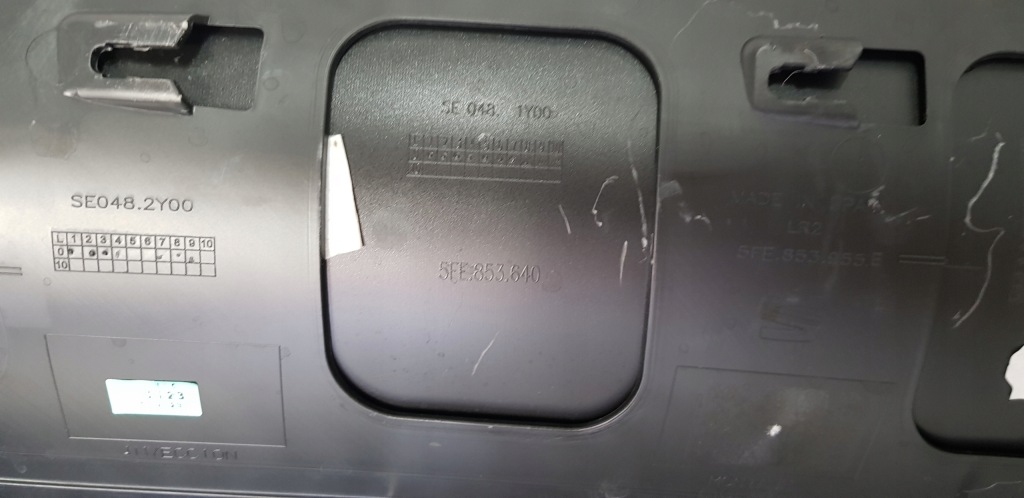 фото №9, Seat leon iv cupra накладка крышки задняя 5fe853640 5fe853955e