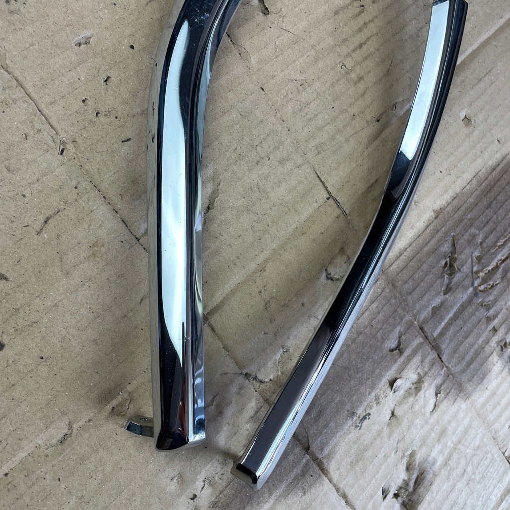 фото №9, Mitsubishi outlander iii 15- накладка молдинг бампера хром левая i правая