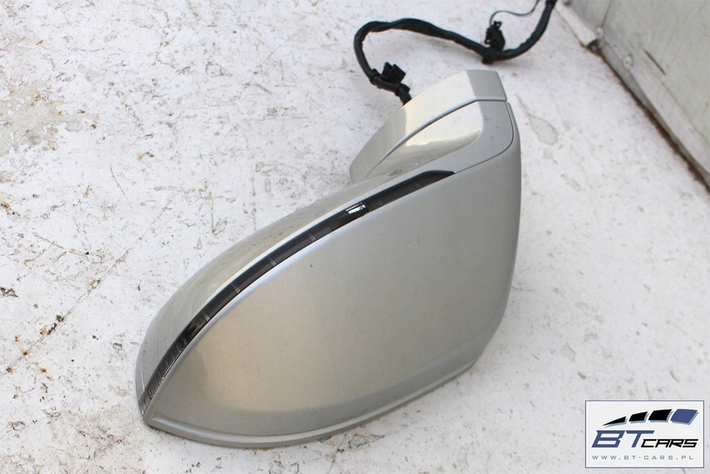 фото №5, Audi a7 зеркало дверь левая ассистент 14+2 pin lx7w 4g наружное pinów кабель