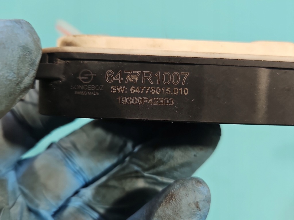 фото №5, Моторчик жалюзі шторка поперечина передній renault clio v 5 captur 6477r1007