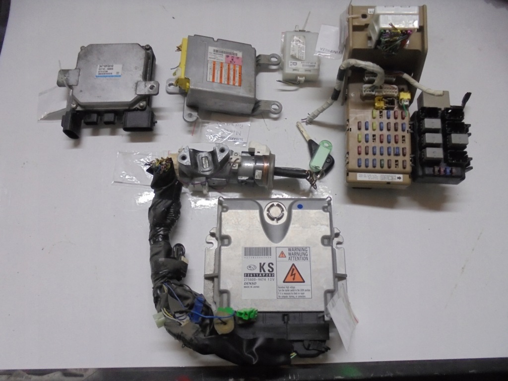фото №1, Набор стартовый ecu subaru impreza gh gh 2.0d 2008