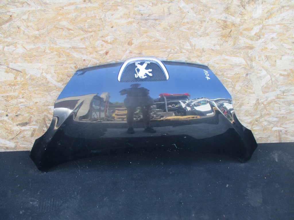 фото №1, Peugeot 107 капот кришка двигуна