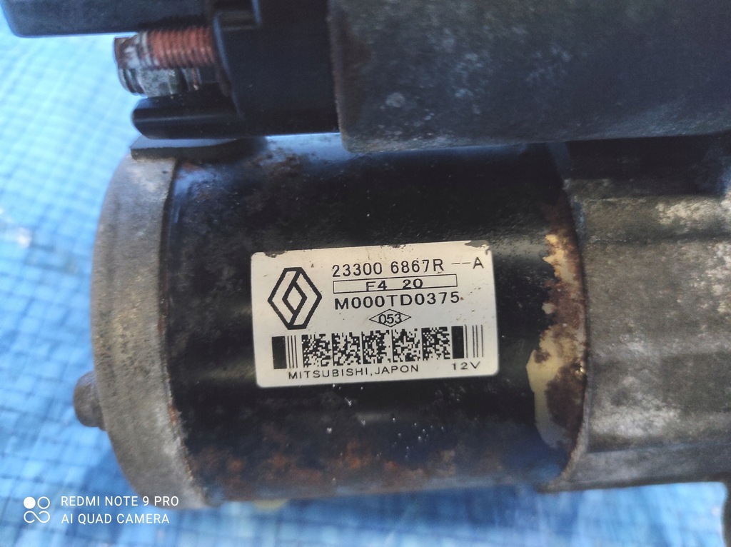 фото №6, Стартер nissan qashqai ii 1.2 dig-t 233006867r