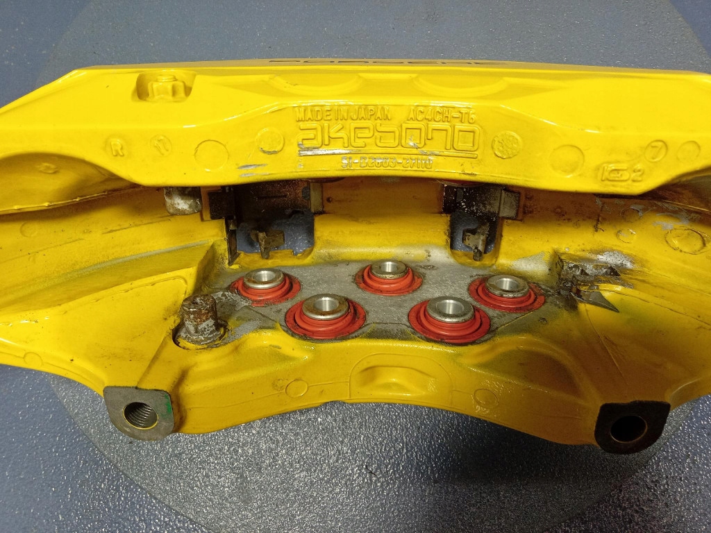 фото №6, Porsche panamera ii 971 суппорт перед правый 10 поршень ceramika pccb