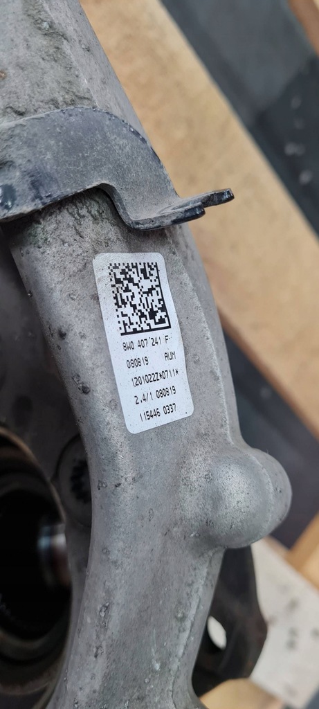 фото №15, A4 b9 8w lift поворотный кулак левая левый перед 8w0407253f 8w0407559 a5 8w