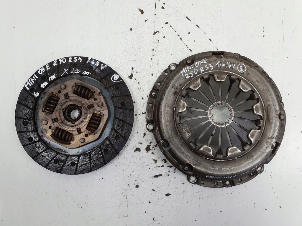 фото №1, Mini one r50 r53 1.6 16v диск прижим сцепление w10b16a