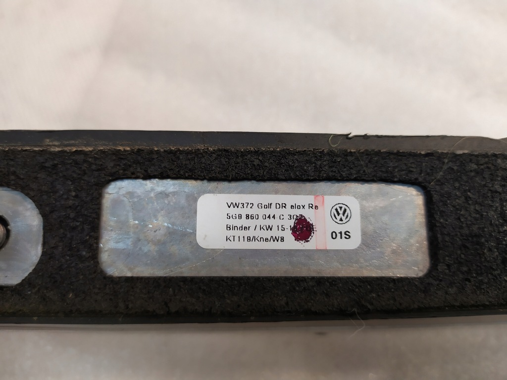 фото №11, Рейлинг крышный правый vw golf vii variant kombi