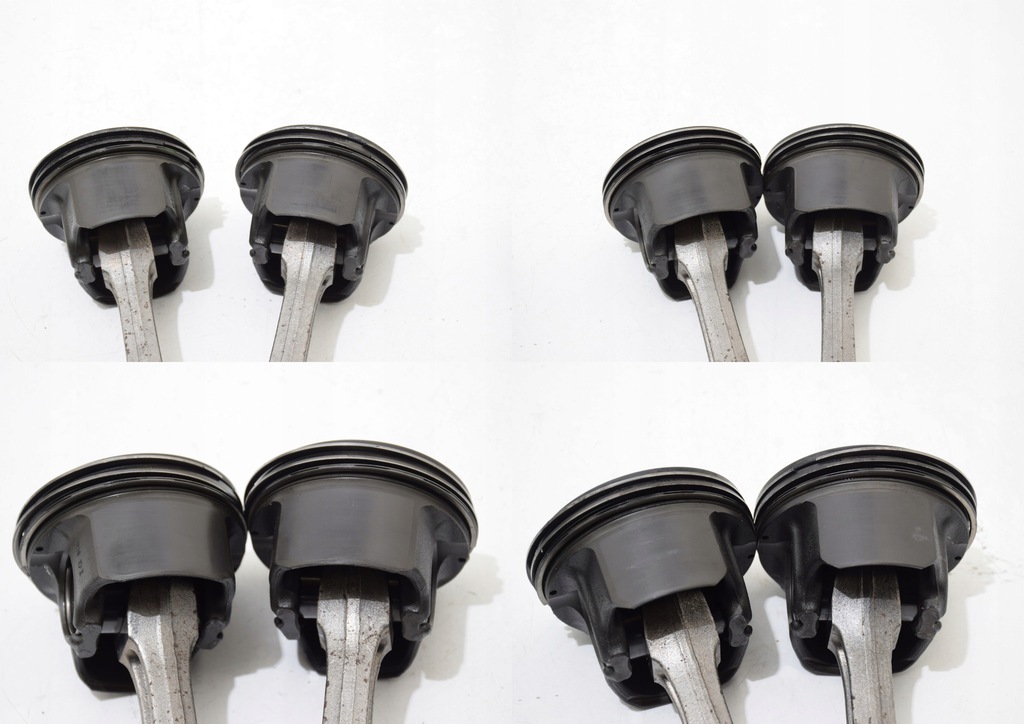 фото №12, Bmw f70 u06 u11 u10 18d 20d 2,0d b47c20b dół блок двигателя wał коленчатый поршни