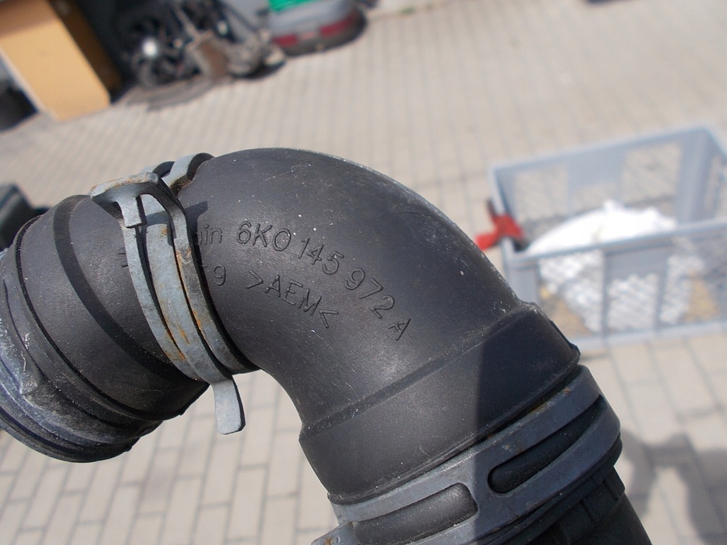 фото №8, Труба повітрозабірник повітря seat vw 6k0129656b 6k0145972a