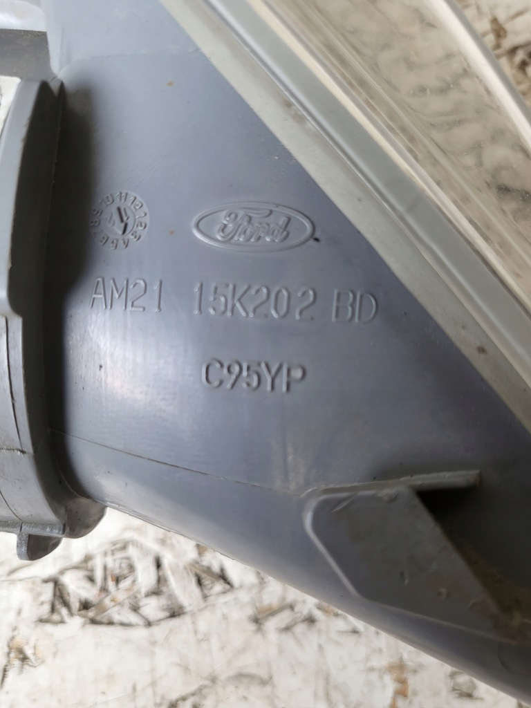 фото №7, Ford galaxy mk3 lift противотуманная фара левый перед