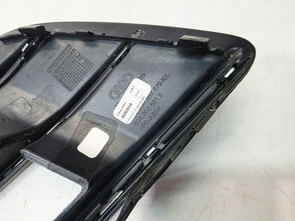 фото №9, Решётка решётка радиатора бампера левая audi q5 fy s line 80a807681e