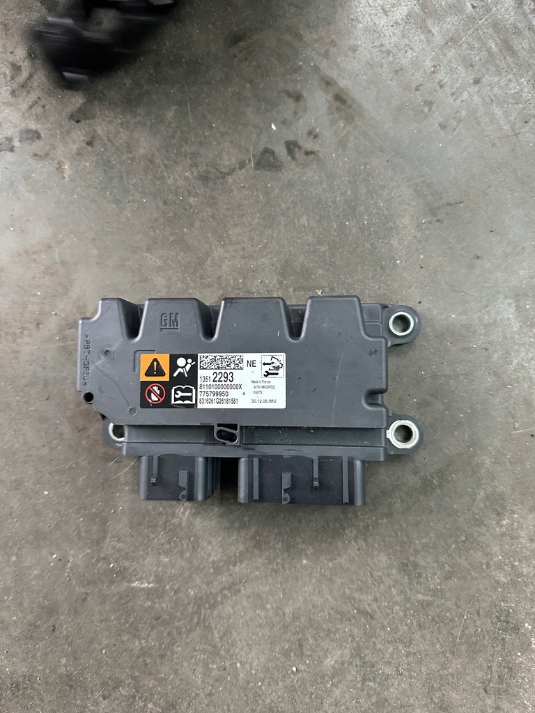 фото №1, Opel meriva b lift датчик подушка безопасности 13512293