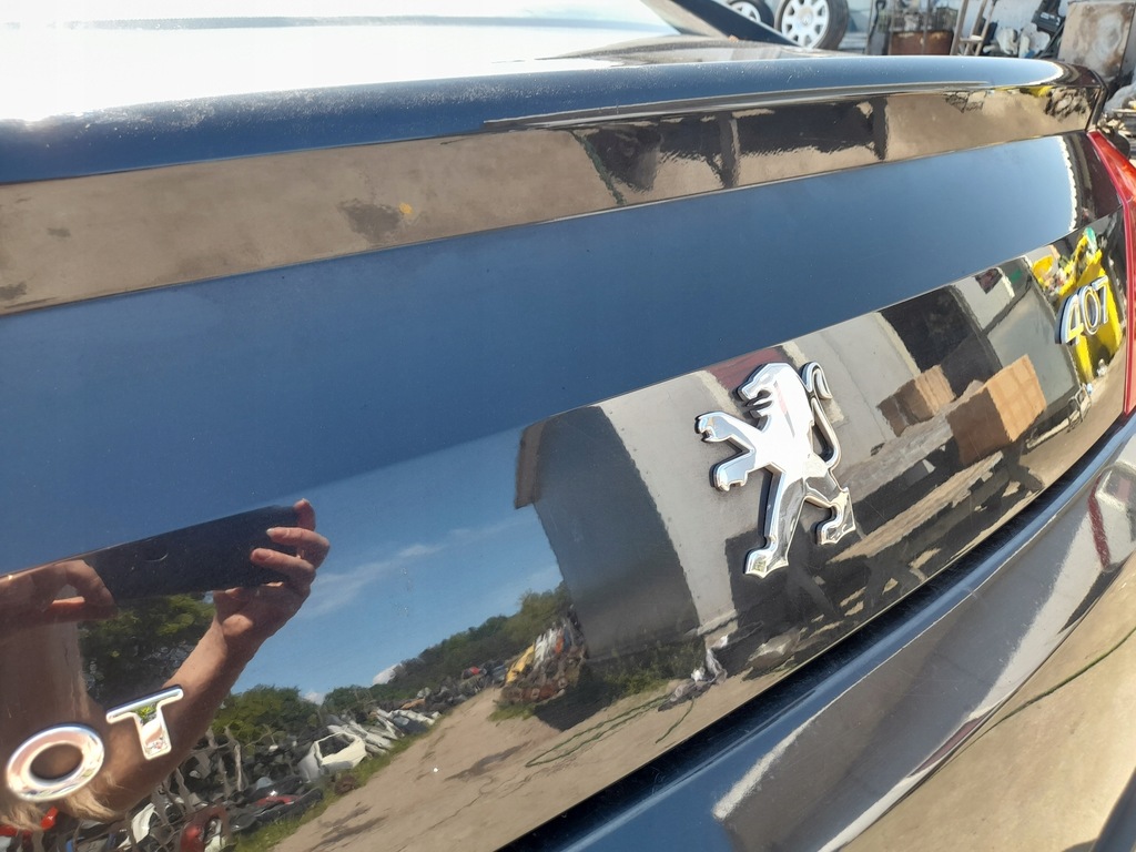 фото №8, Peugeot 407 coupe крышка багажника багажника exl