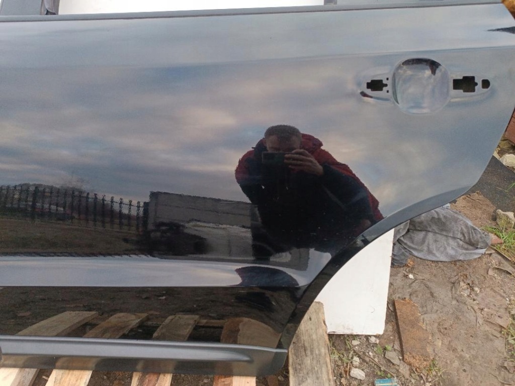 фото №4, Дверь левый задняя eb hyundai santa fe ii 2.7