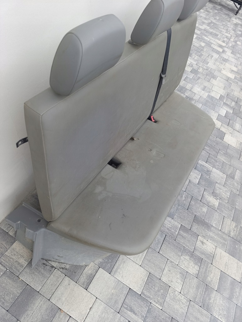 фото №11, Vw t5 t5 lift t6 doka dubelkabina заднє сидіння сидіння тримісне сидіння лавка сидіння