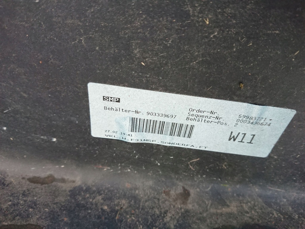 фото №13, Bmw 3 f30 f31 kombi m набор бампер задний задняя